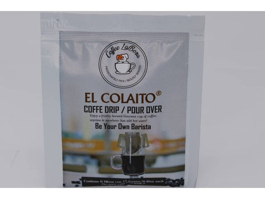 El Colaito 50 Pack (loose) Gourmet Quality Coffee Self Contained filter
